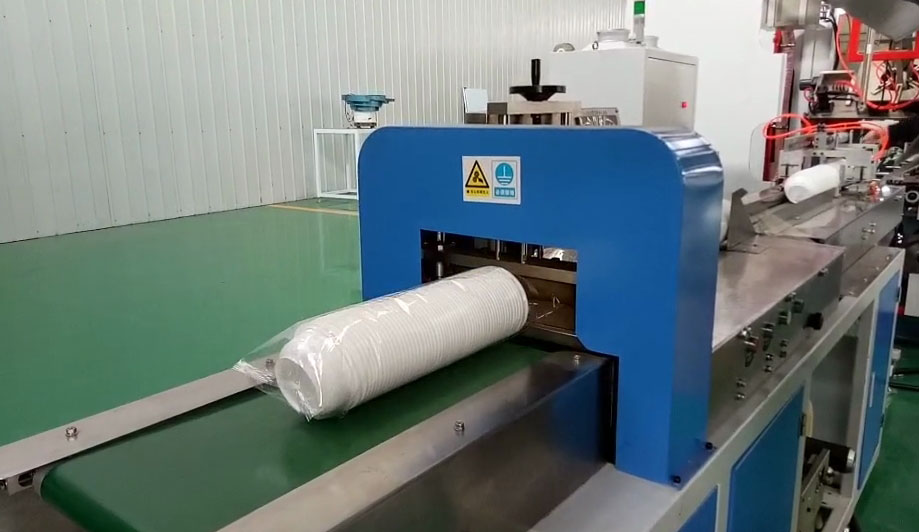 máquina de embalagem de copo de papel