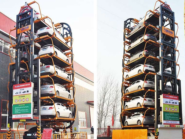 Garagem de estacionamento vertical