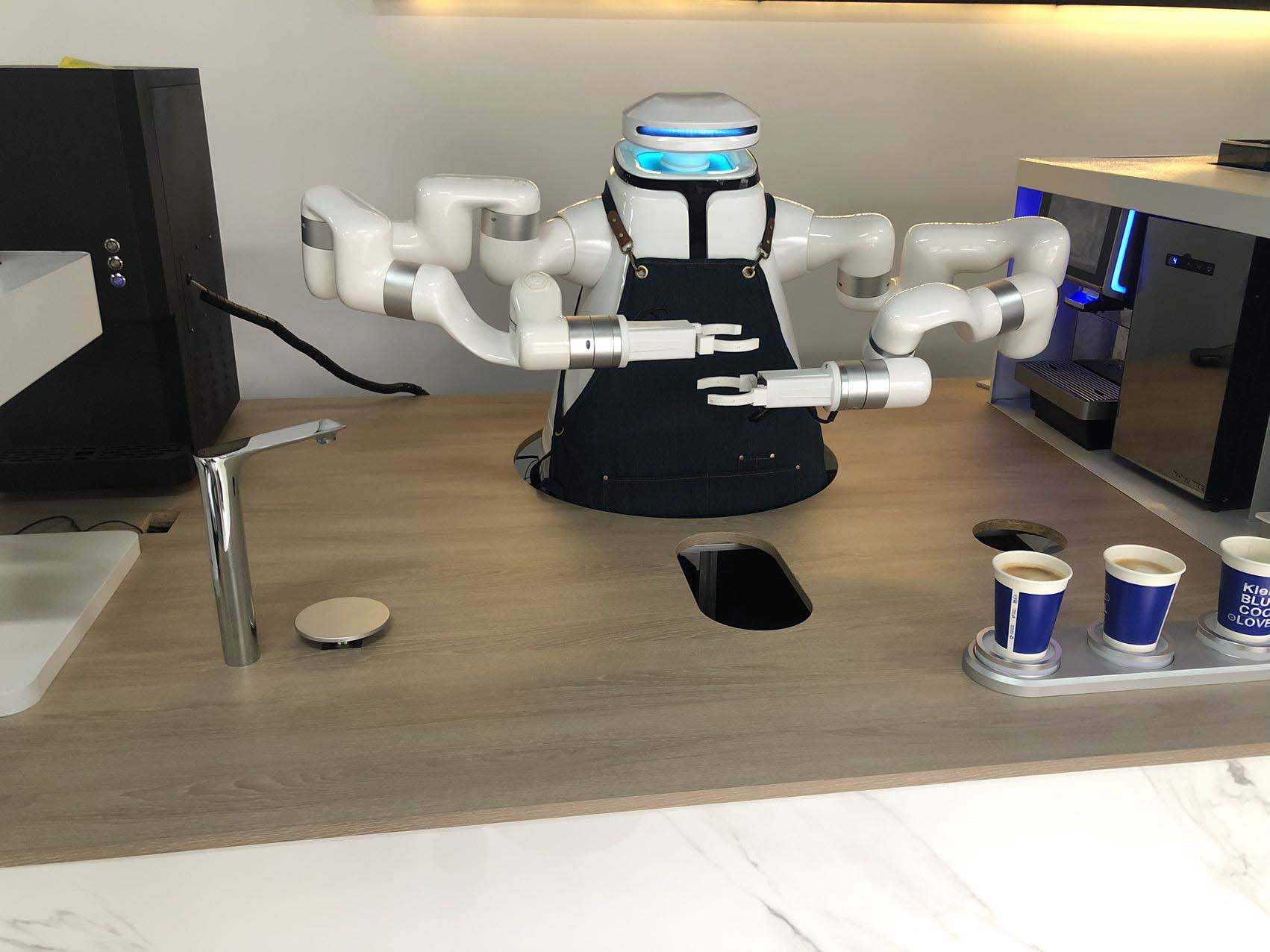 Robô de café