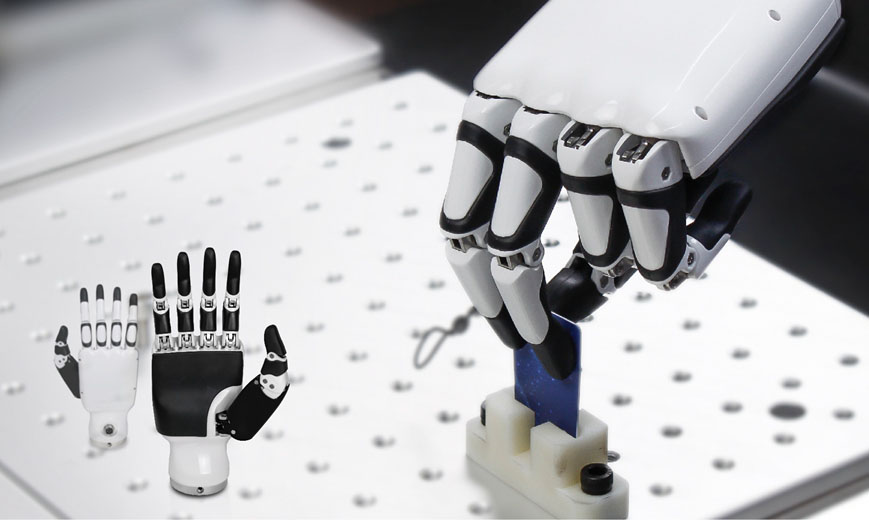 mão humana robô