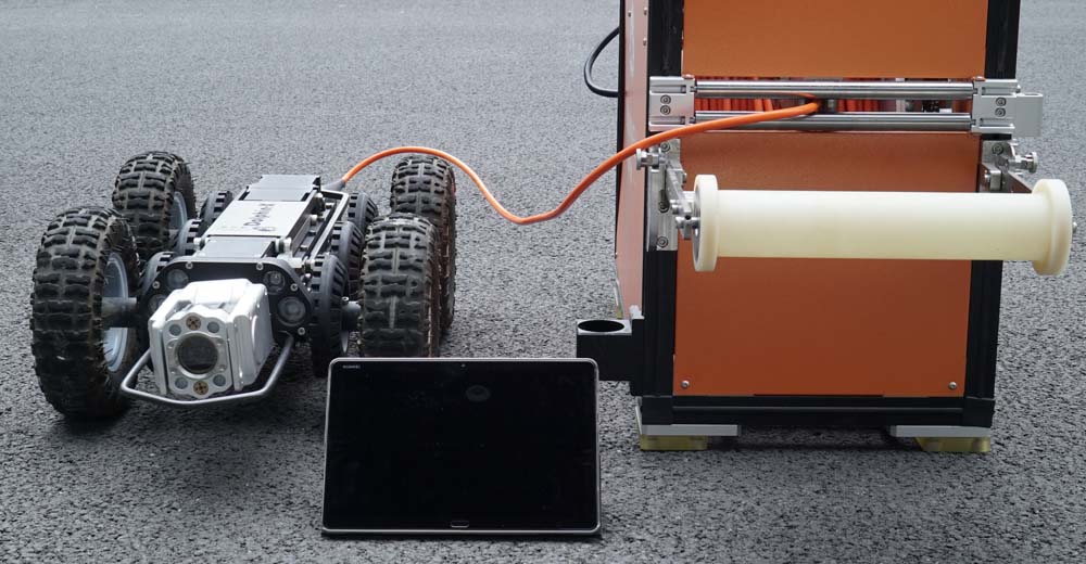 pipeline inspection robot