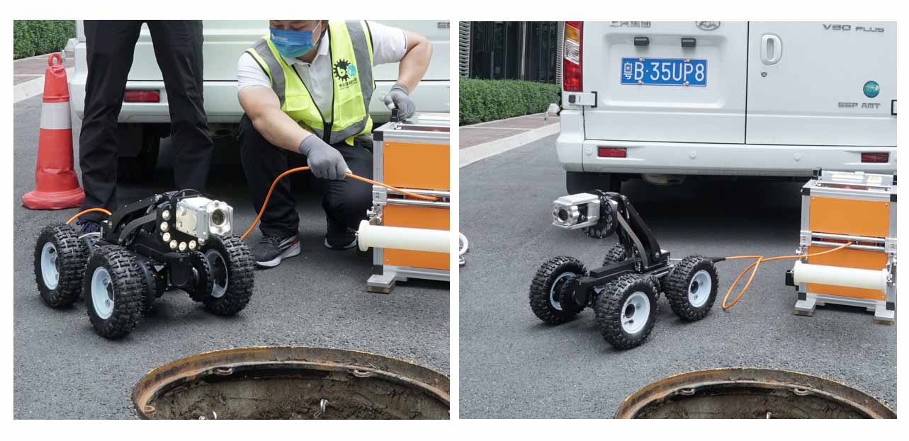 pipeline inspection robot