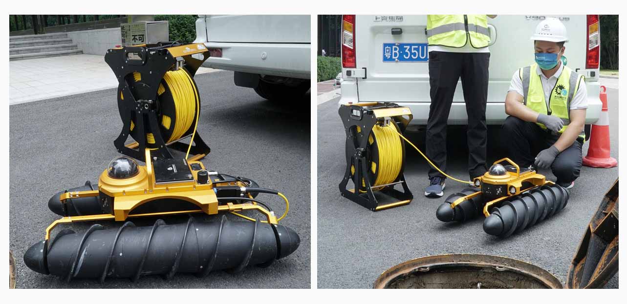 pipeline inspection robot