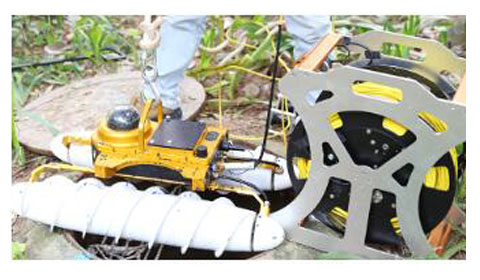 pipeline inspection robot