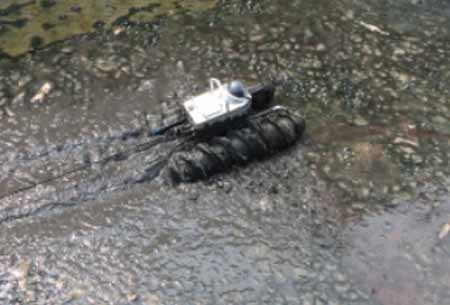 pipeline inspection robot
