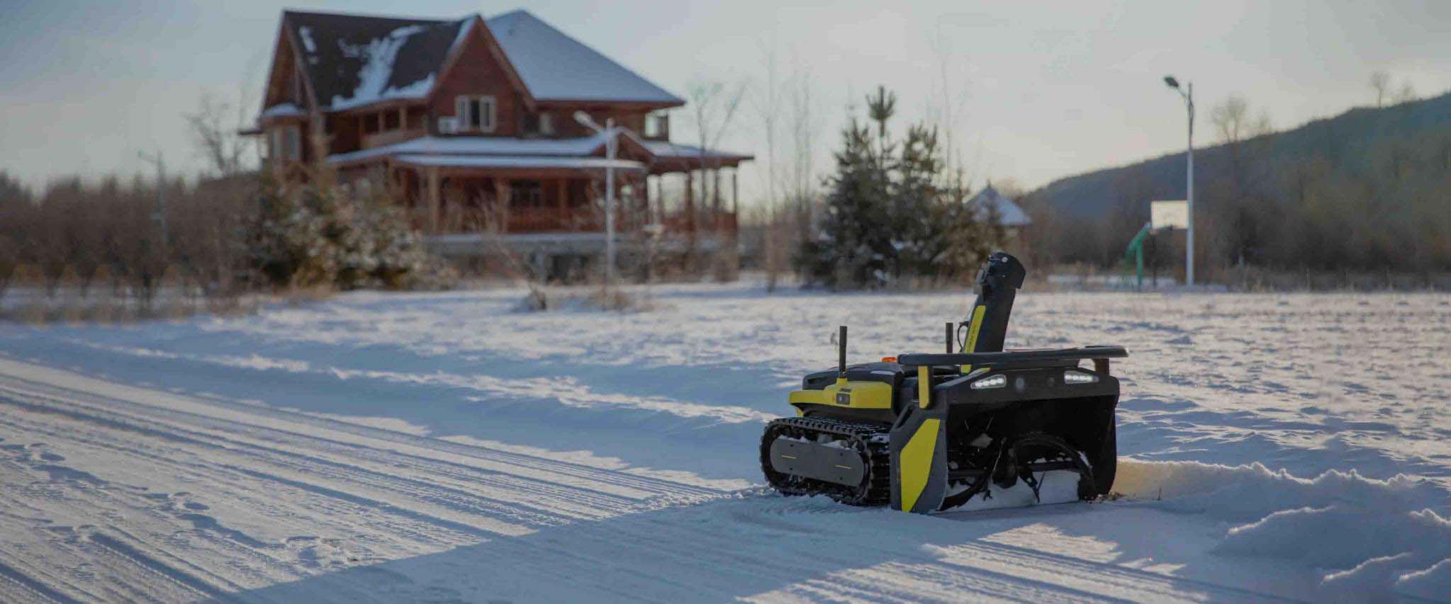 snow plow robot snow plow robot