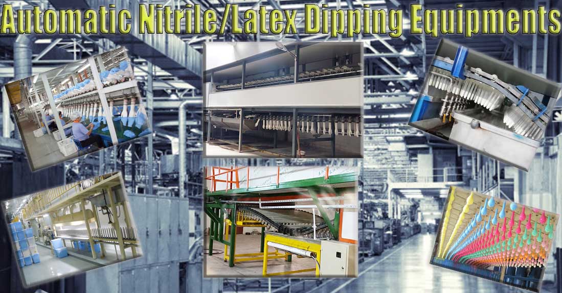 Nitrile/Latex Dipping Machine Equipments