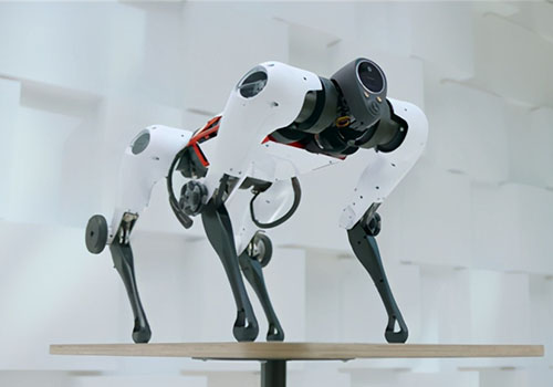 A Tencent anunciou o novo progresso de seu cão robô Max, que pode fazer parkour, obstáculos e 