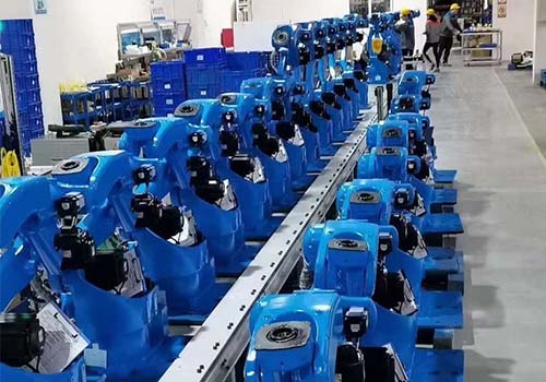 Fábrica de produção de robôs industriais CRP em Chengdu