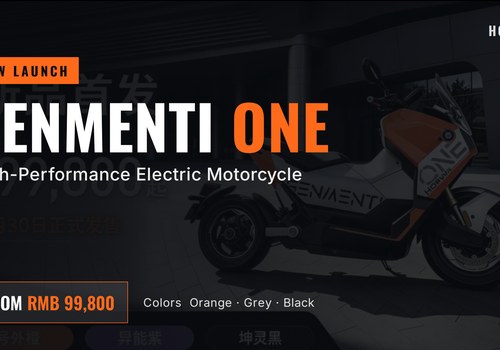 0-100 km/h em 3,3 s, autonomia de 300 km: a motocicleta elétrica Haowai SENMENTI ONE é lançada a partir de RMB 99.800 | TROY Robotics