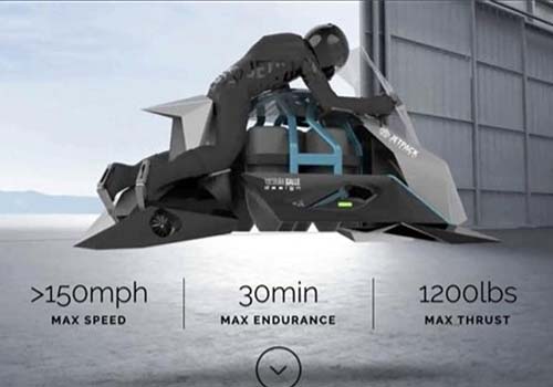 A moto voadora do Japão está no mercado: a velocidade pode chegar a 100 km/h, e o preço de pré-venda é ?
